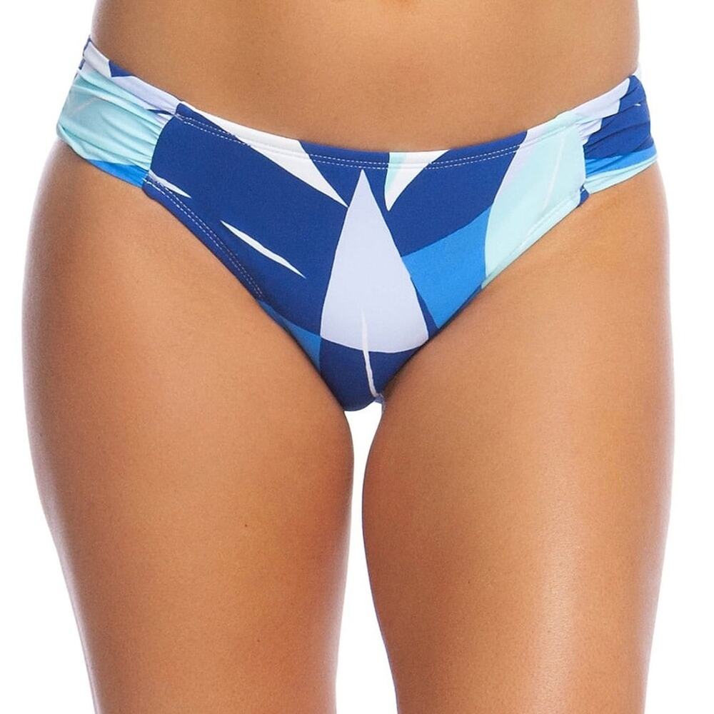 La Blanca Palm Print Bikini Bottoms New $60